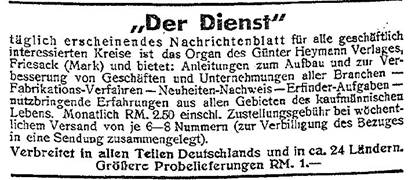 Beschreibung: Beschreibung: Beschreibung: Beschreibung: Beschreibung: Beschreibung: Beschreibung: Beschreibung: Beschreibung: Beschreibung: Beschreibung: Beschreibung: Beschreibung: Der Dienst